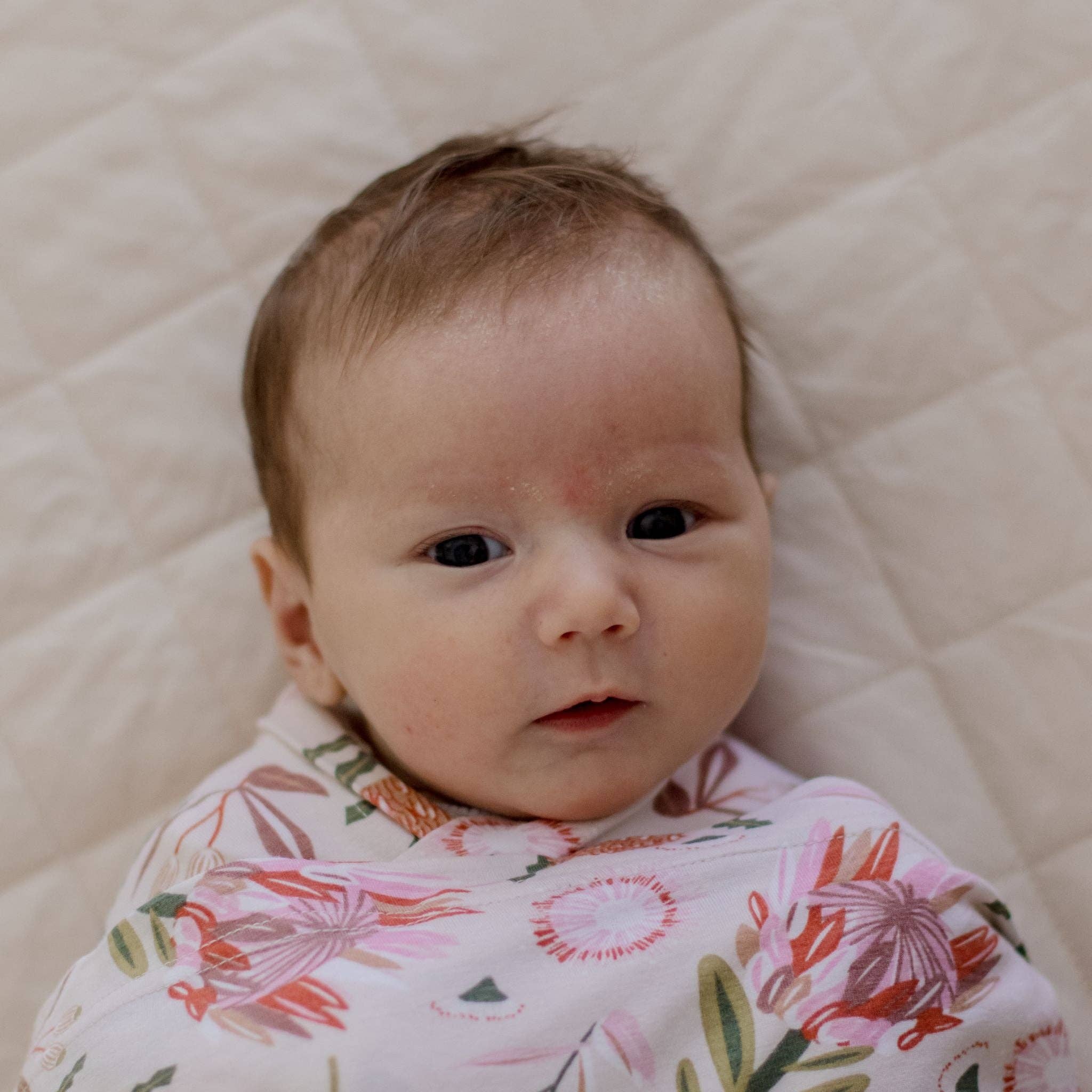 Stretchy Baby Swaddle Wrap | Gumnut Blossoms