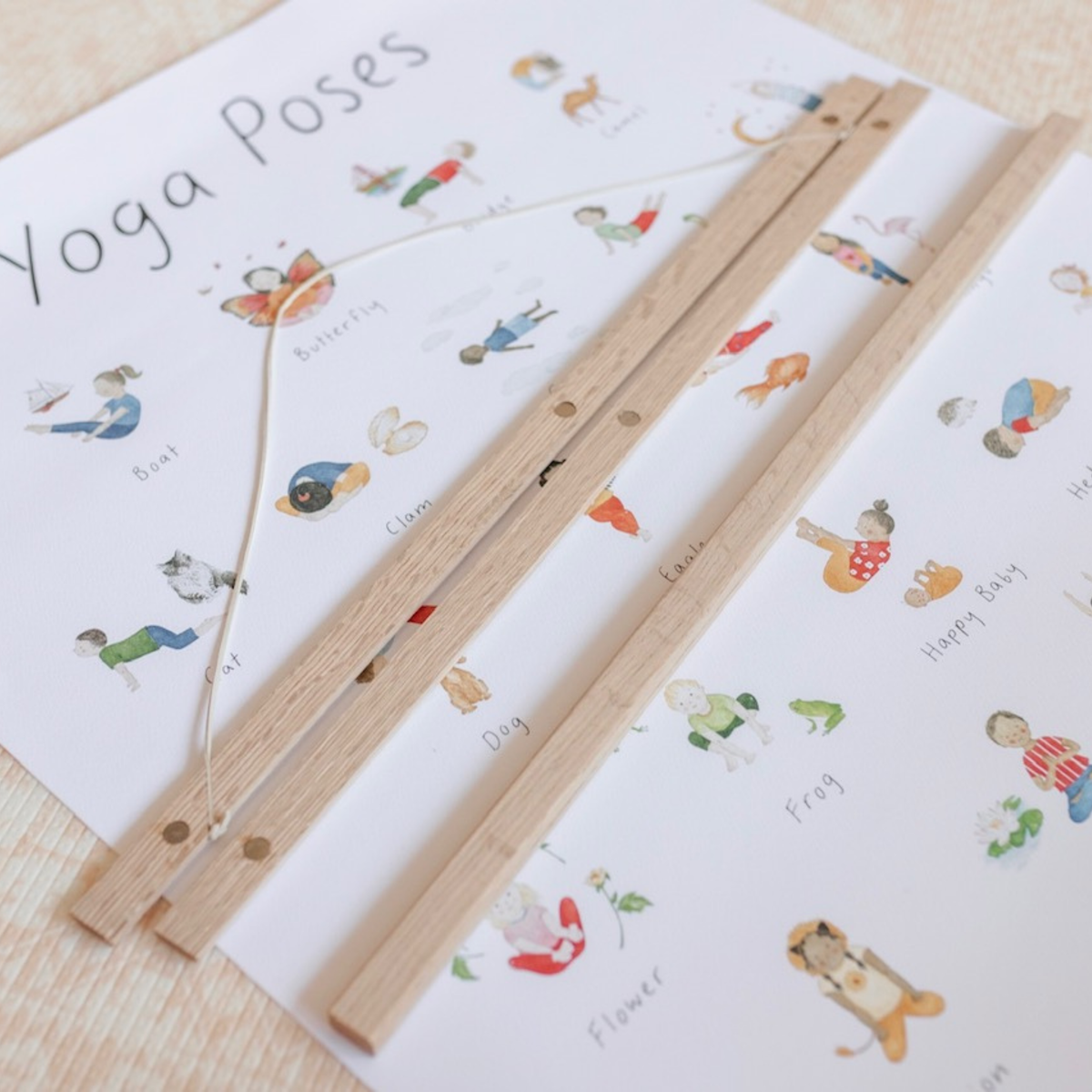 Wooden Print Hanger