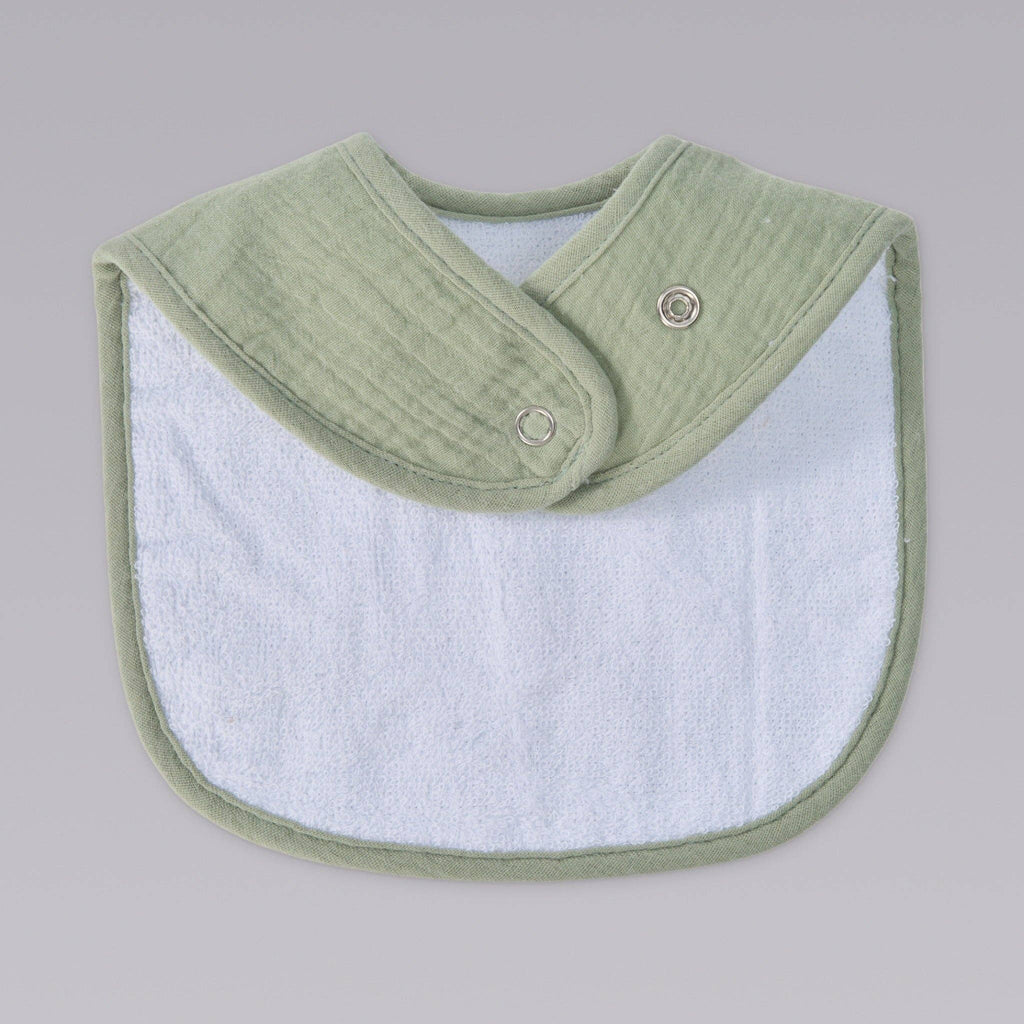 Organic Muslin Baby Bibs | Earth and Sky 5 Pack