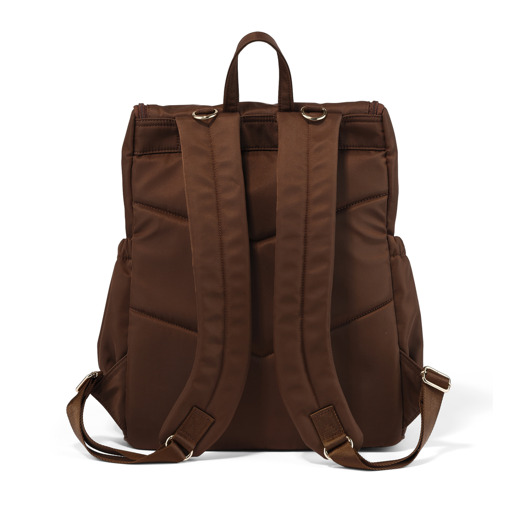 Signature Nappy Backpack - Chocolate Nylon | OiOi
