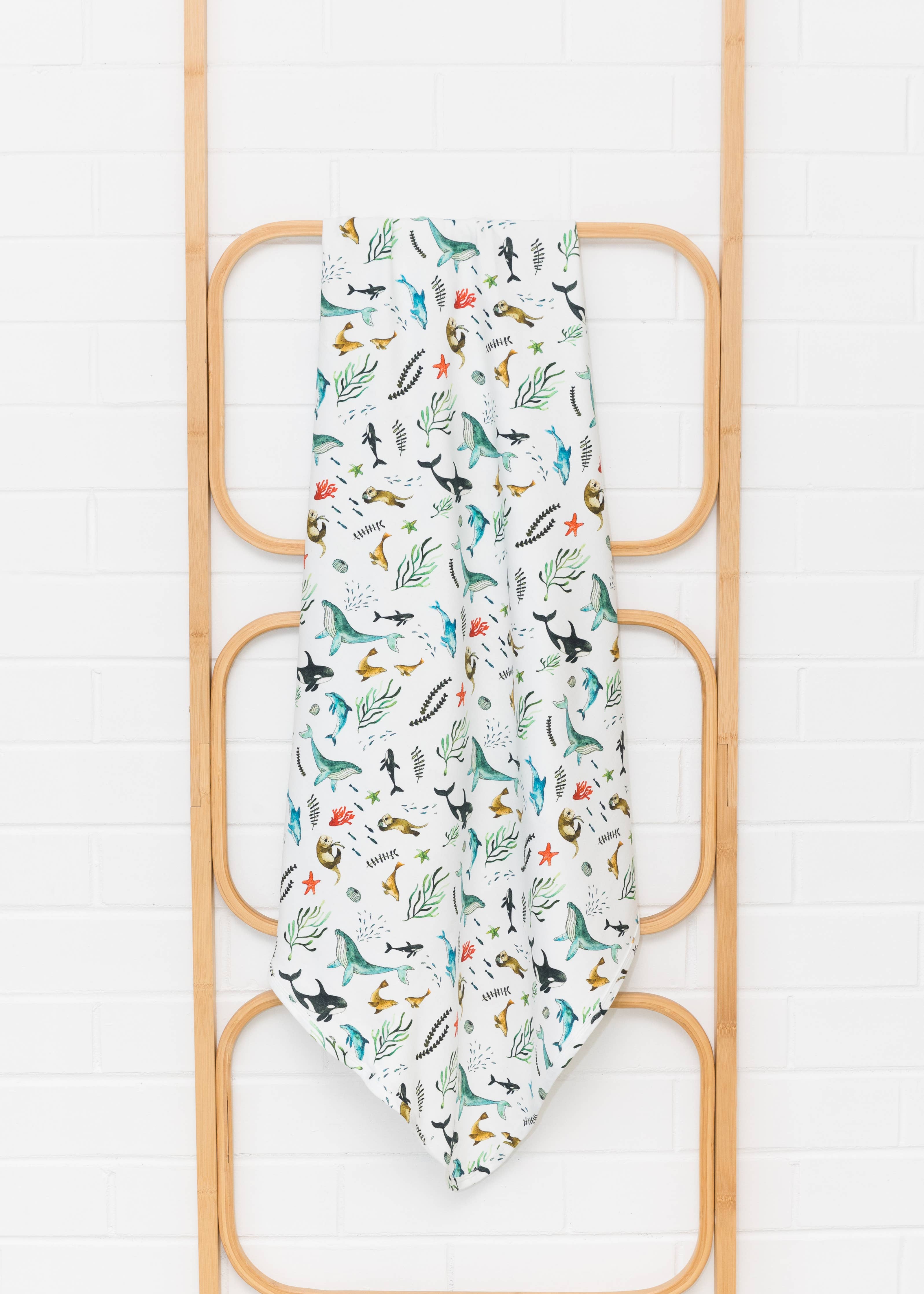Under the Sea Organic Cotton Swaddle Wrap | Emotion & Kids