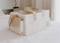 Teddy Boucle Nappy Caddy | Cream
