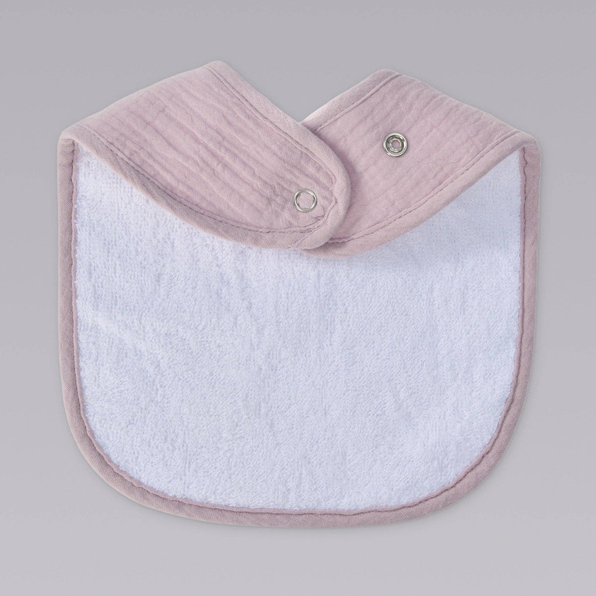 Organic Muslin Baby Bibs | Lavender Blush 5 Pack