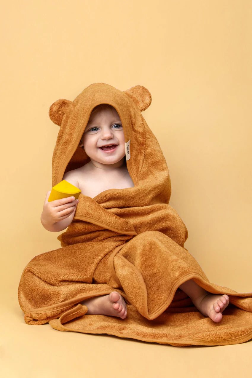 Hooded Towel | Caramel