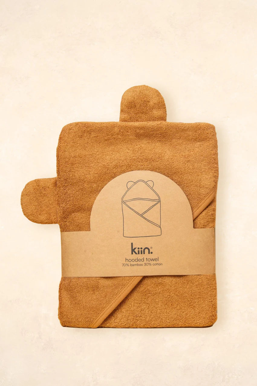 Hooded Towel | Caramel