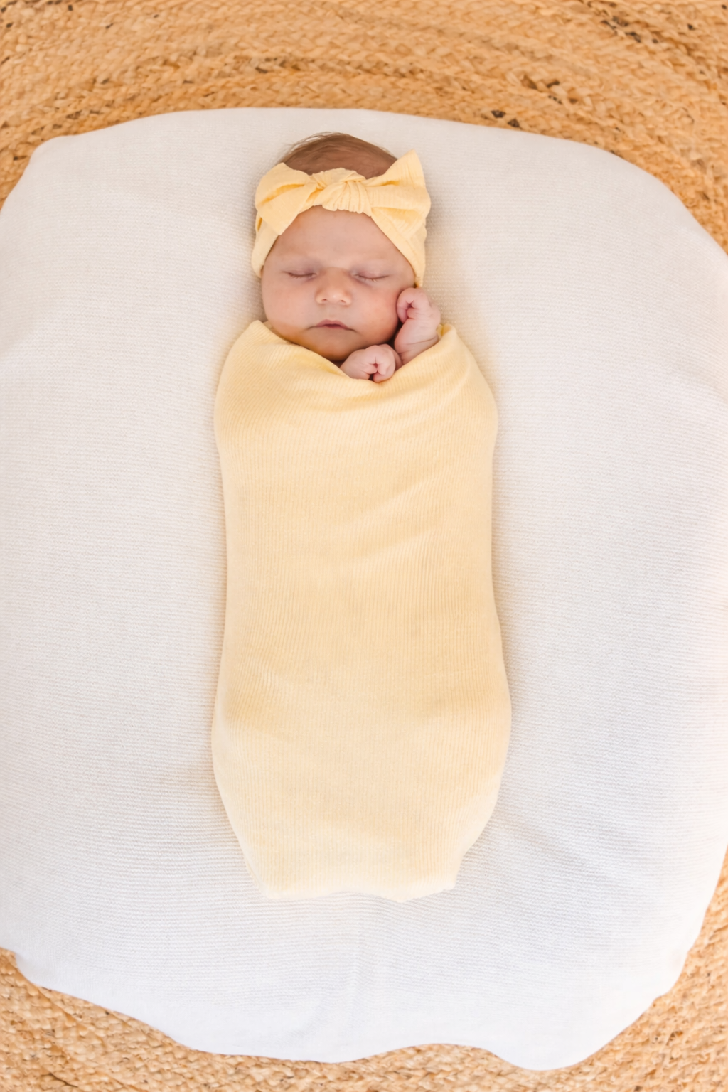 Bamboo Stretch Swaddle | Buttercup