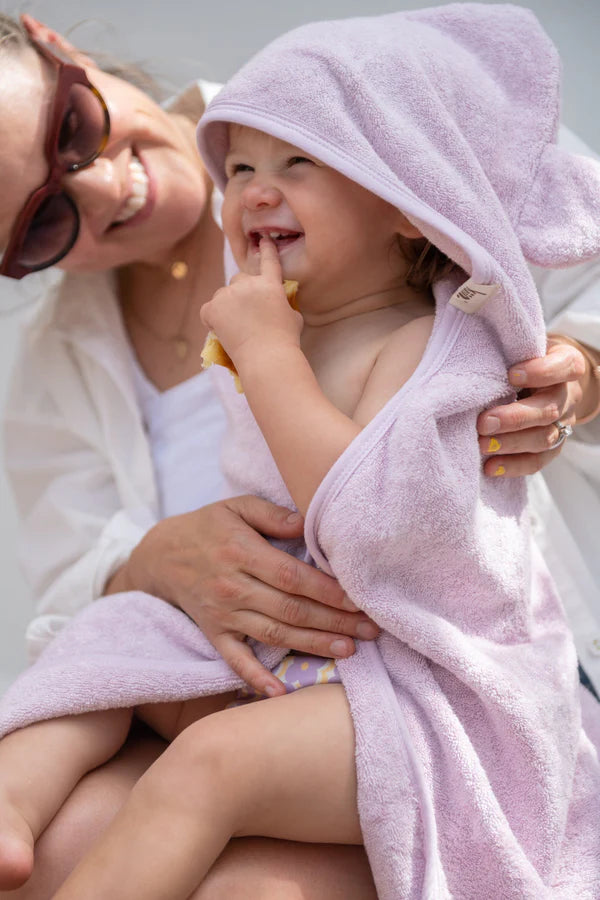 Hooded Towel | Lilac
