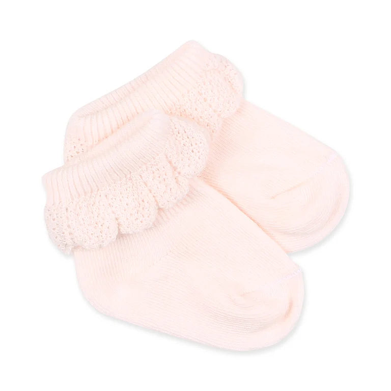 Drop Needle Socks | Pale Pink