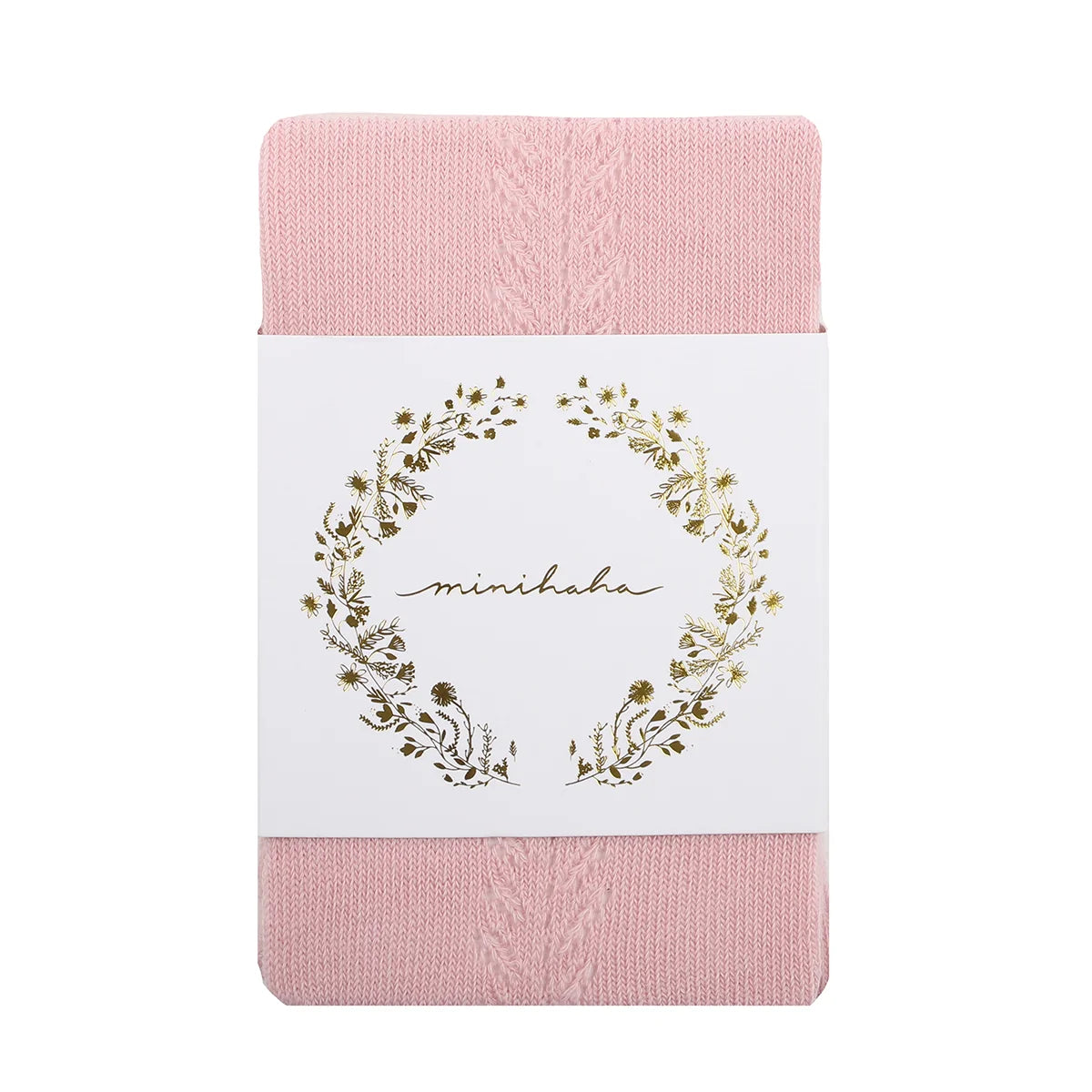 Dusky Pink Open Work Tights