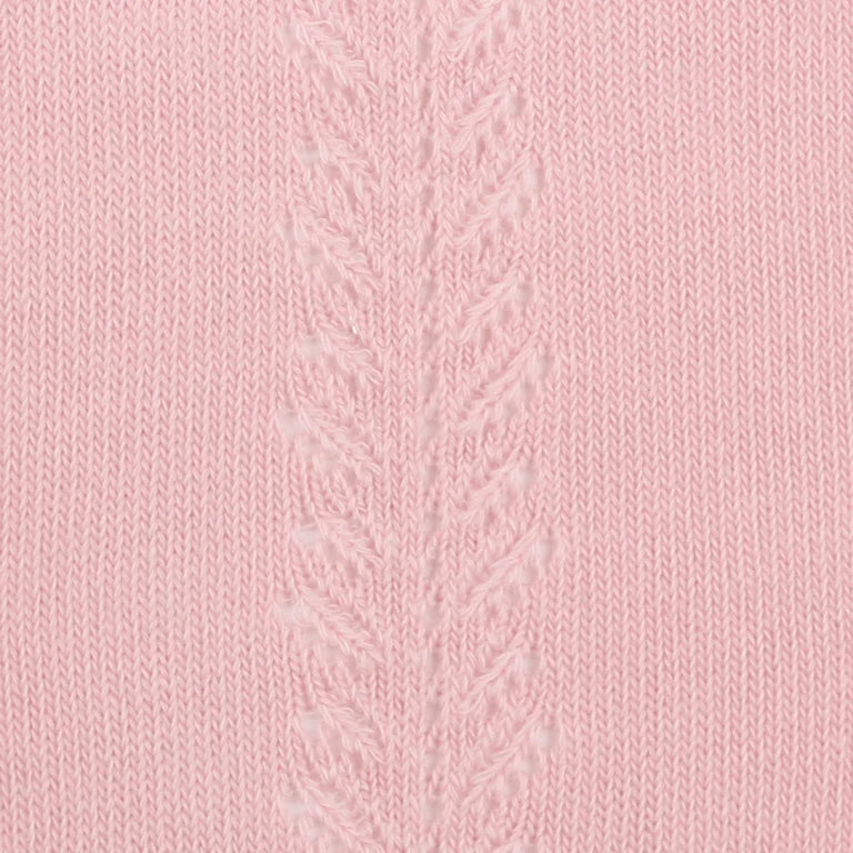 Dusky Pink Open Work Tights