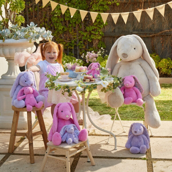 Jiggle & Giggle Plush Bunny | Lilac - Large