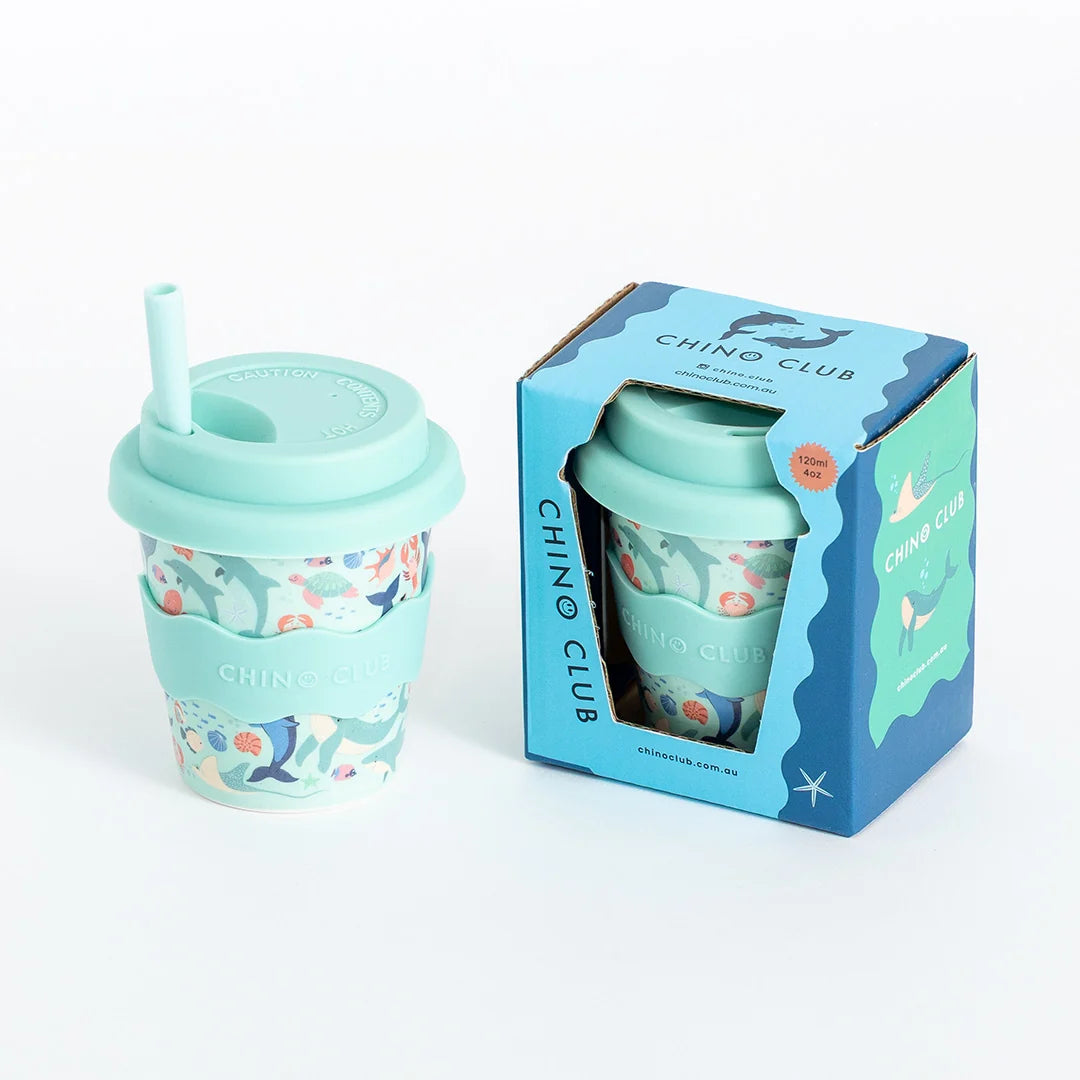 Babychino Cup (4oz) Sea Creatures