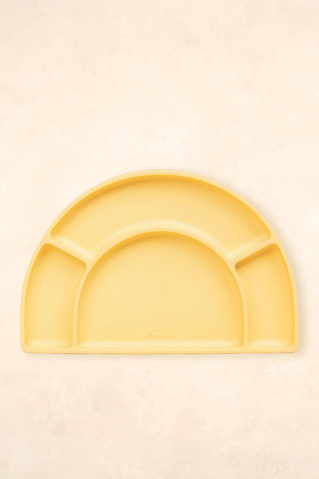 Silicone Divided Plate | Buttercup