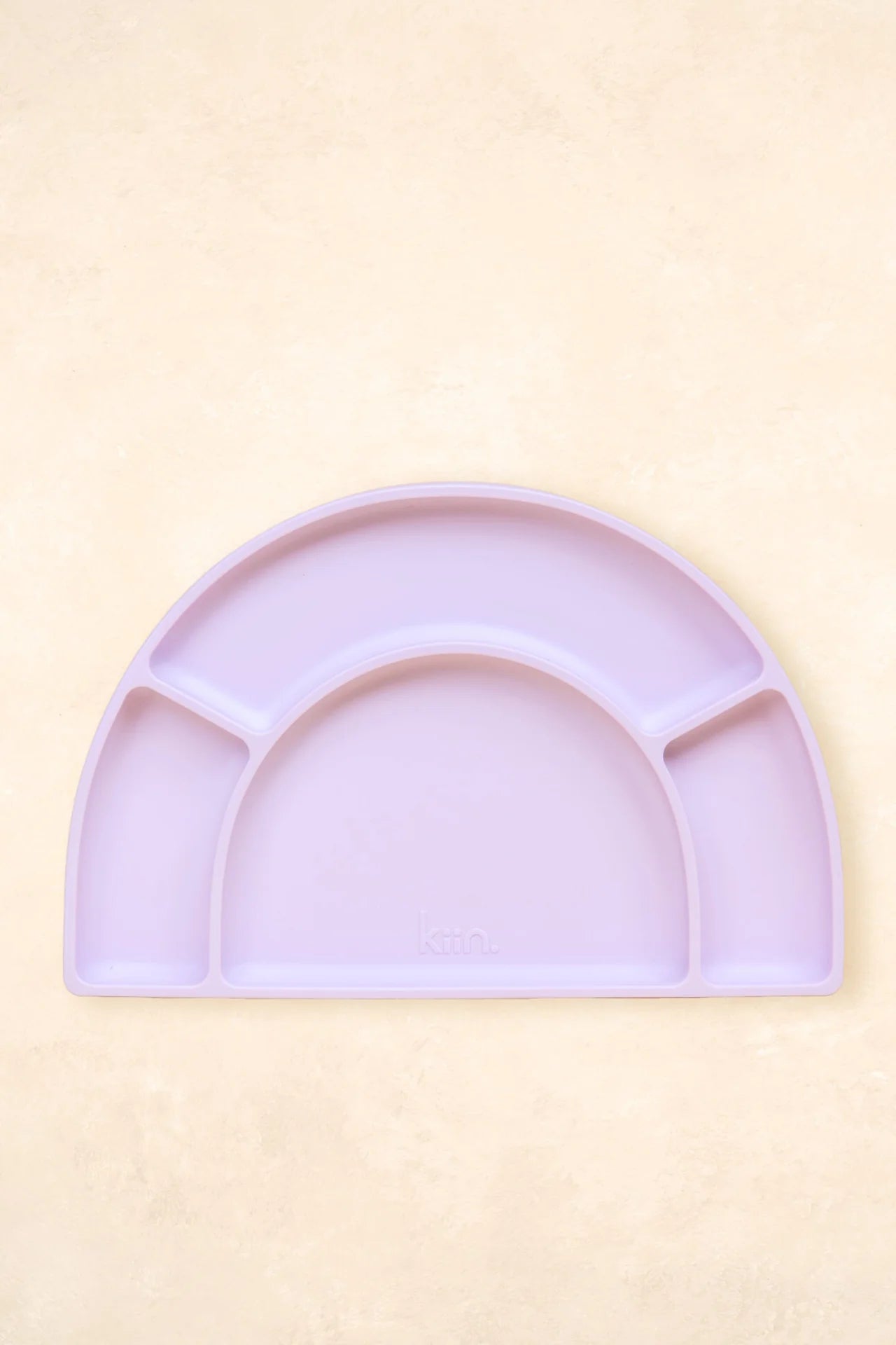 Silicone Divided Plate | Lilac