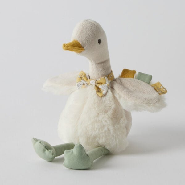 Sadie Goose Rattle | Jiggle & Giggle premium baby gift - Baba-lando