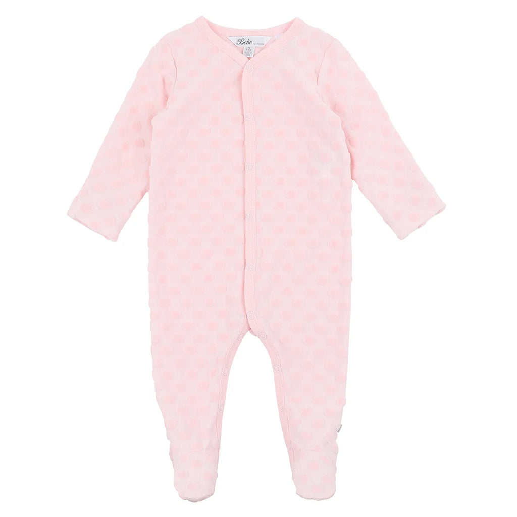 Pink Spot LS Romper